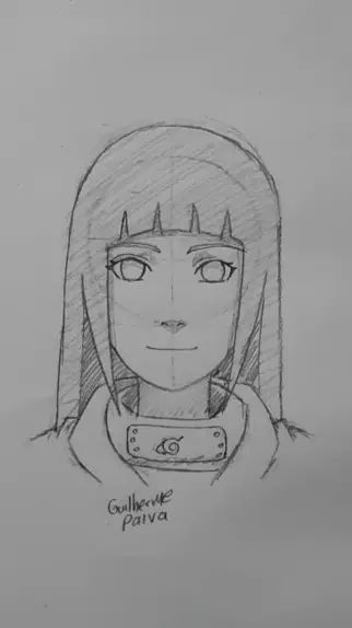 como desenhar o naruto e hinata